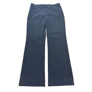 Gap Dark Gray plaid Perfect Trouser Bootcut Leg Womens Dress Pants -‎ Size 8R